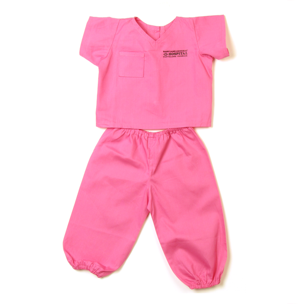 BLC B Scrub Suit Pink Fits 22"